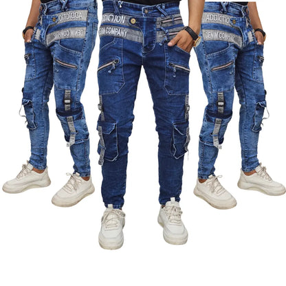 Addiction Denim Fit Cargo