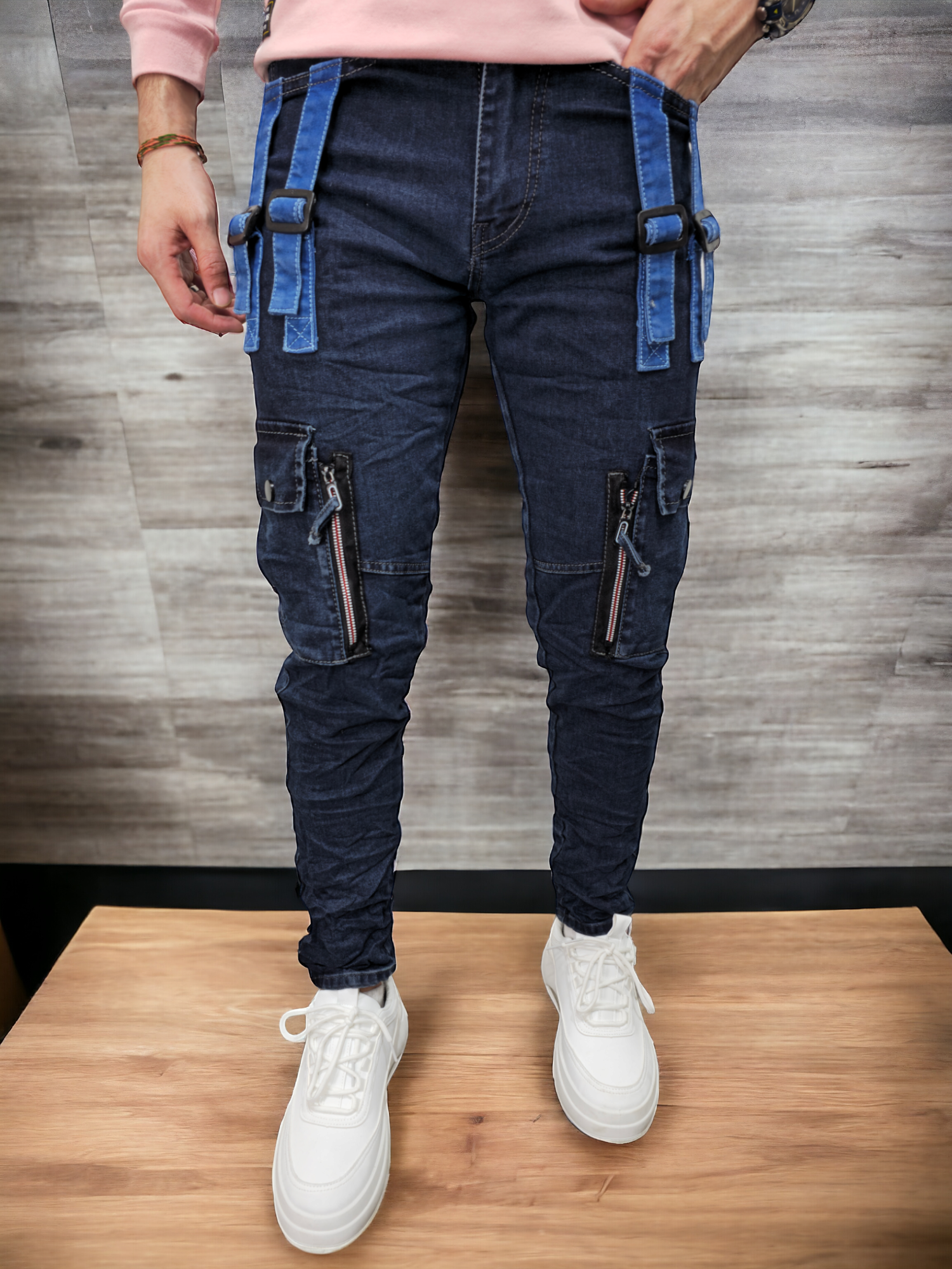 Buy Hymen Legions 6 Pocket Regular Fit Cotton Cargo Jogger Pants for Men.  Design for Casual and Sporty Looks. (OFF-WHITE28) at Amazon.in