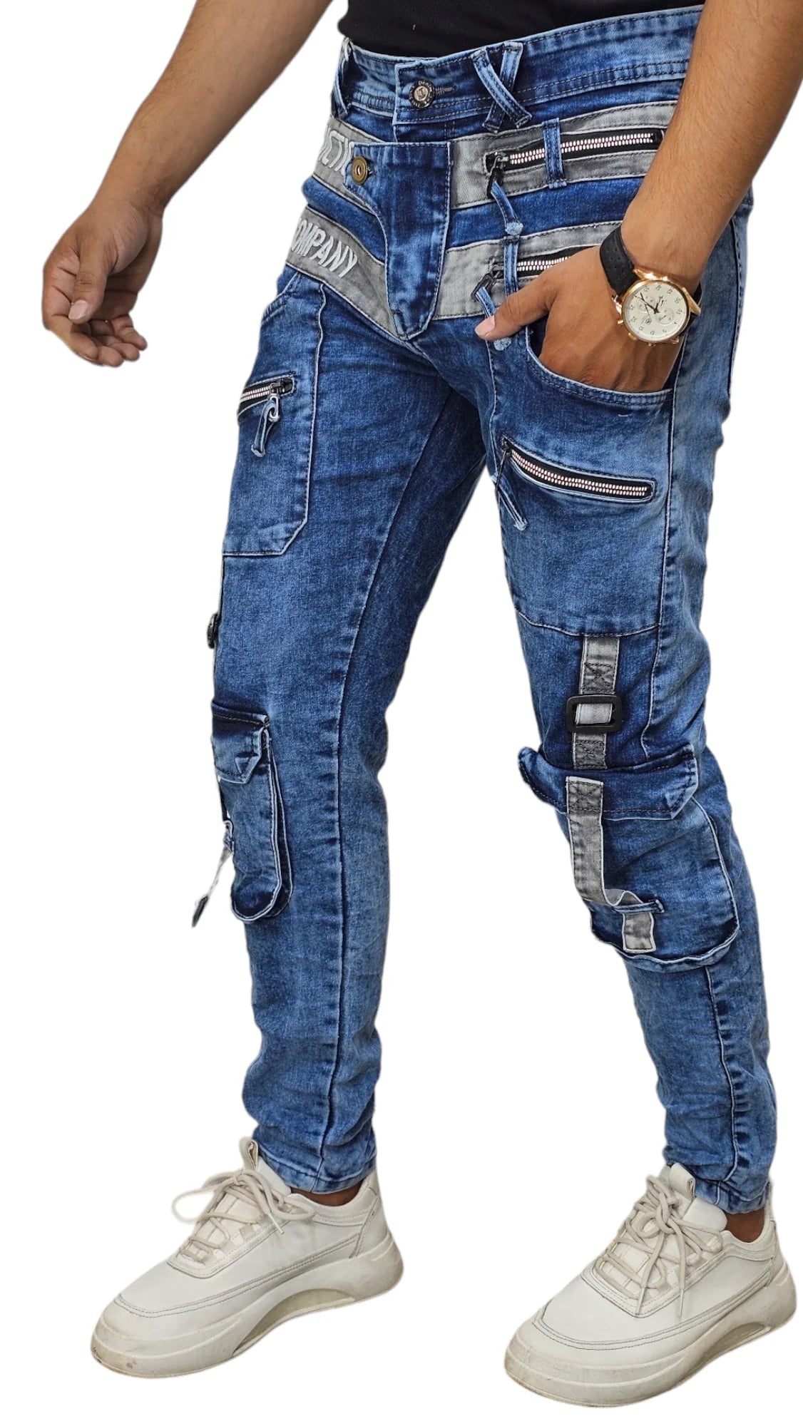 six pocket jeans